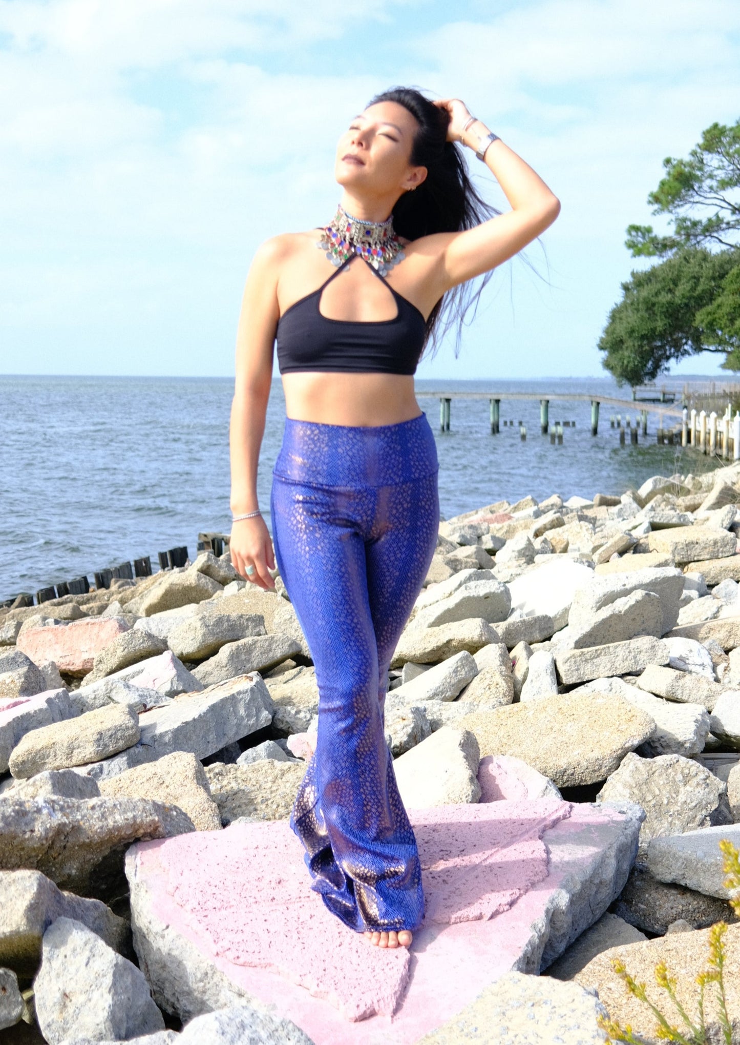 Venomous Velvet Bellbottoms