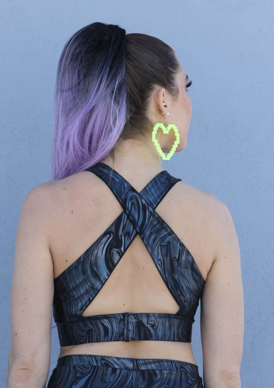 Reversible X-Back Bra Top