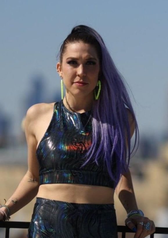 Reversible X-Back Bra Top