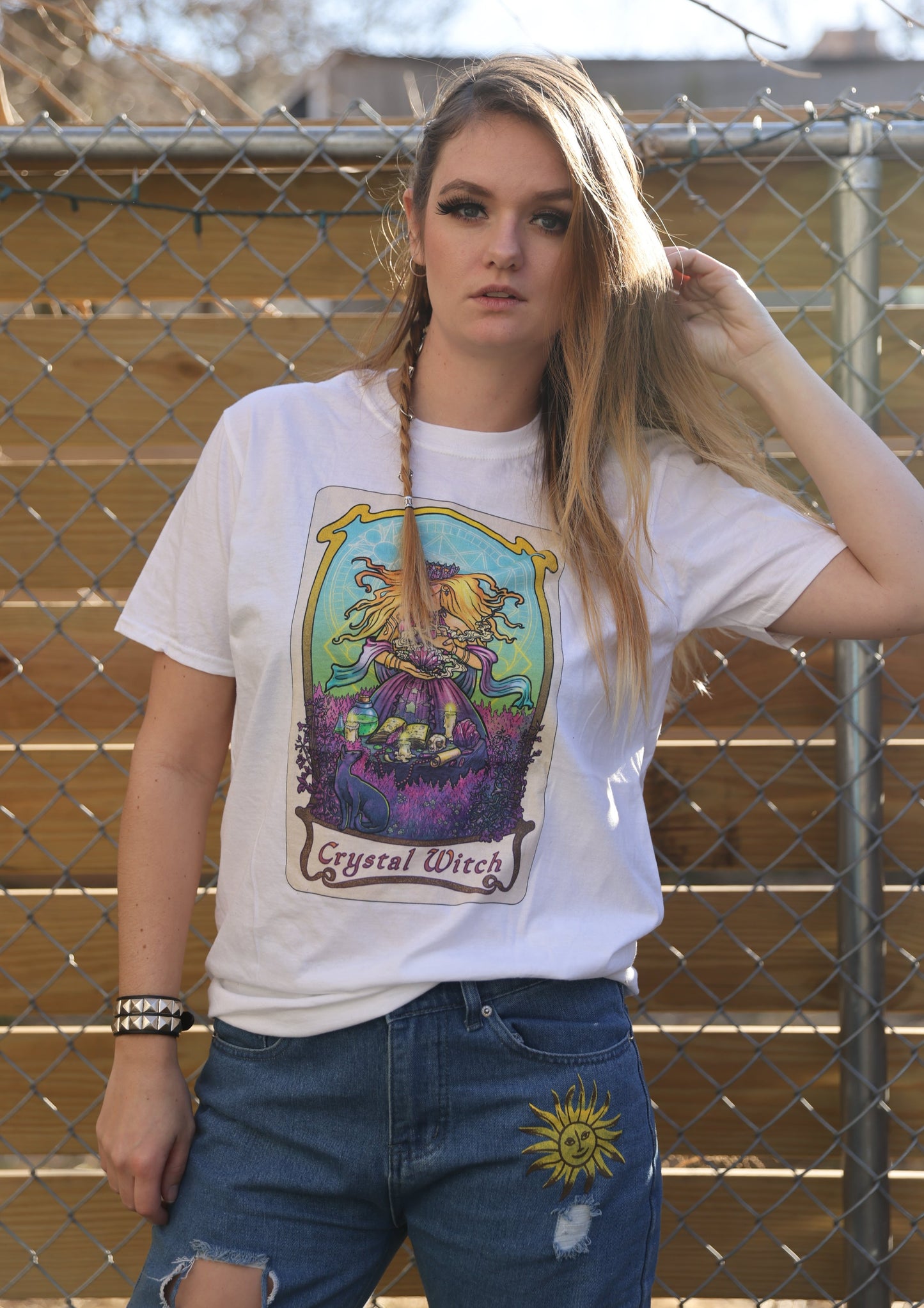 Crystal Witch Tarot Unisex T-Shirt