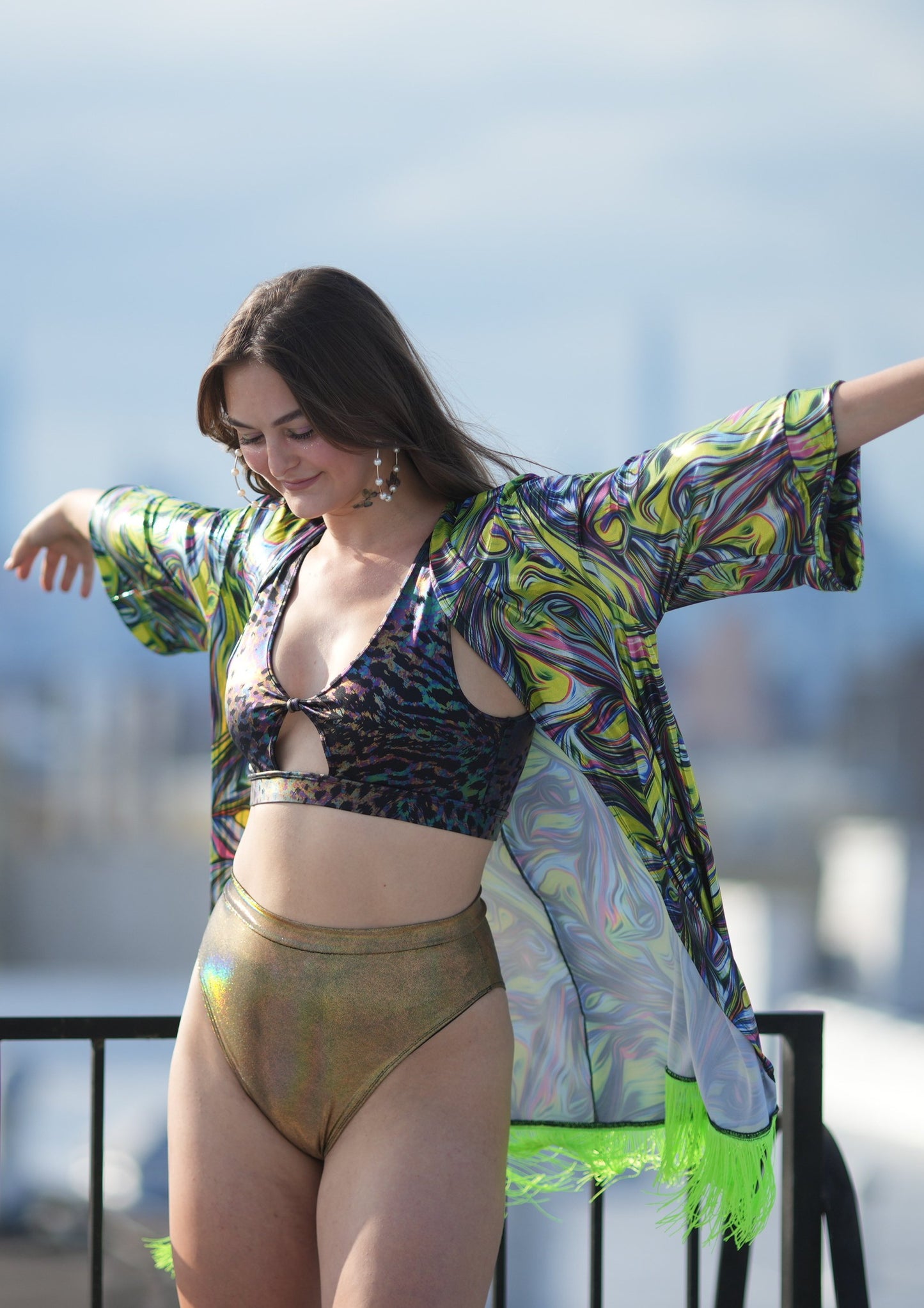Fringe Kimono