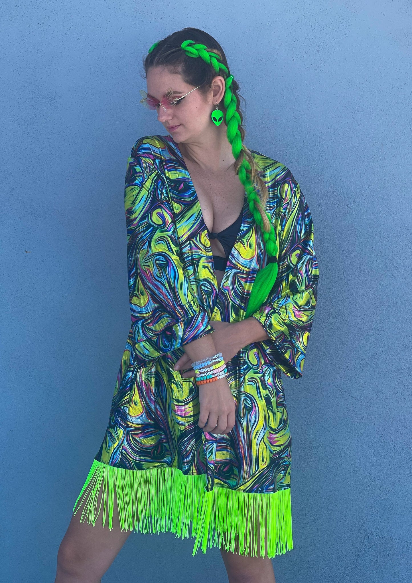 Fringe Kimono