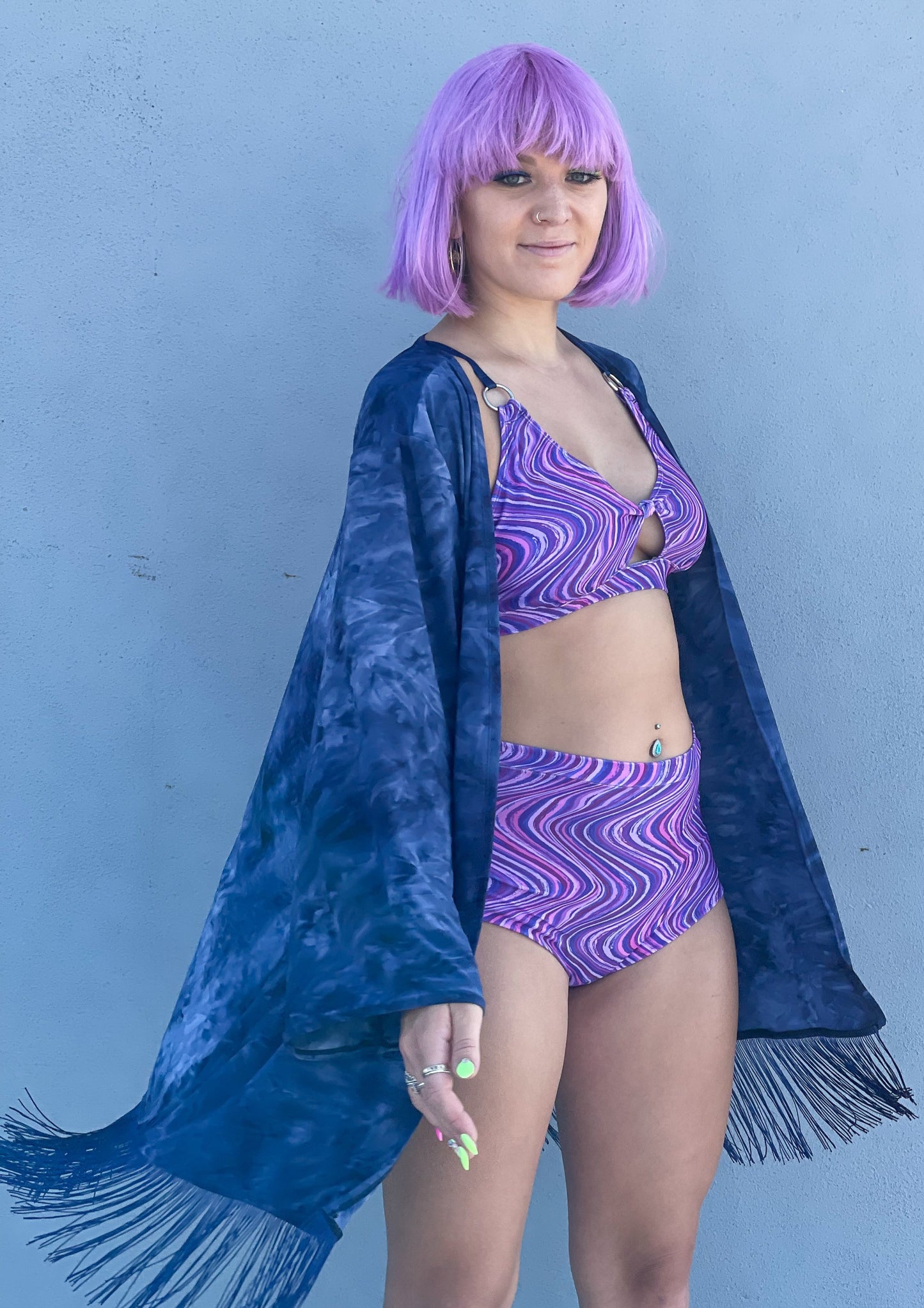 Fringe Kimono