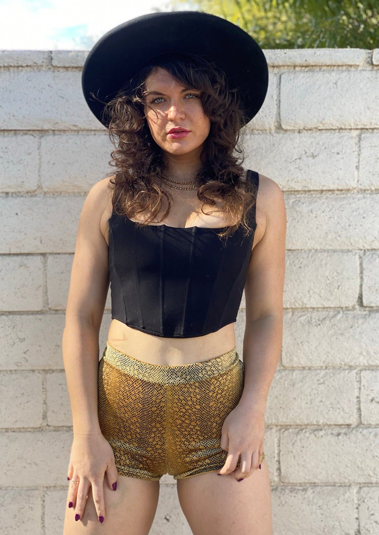Venomous Velvet Micro Short