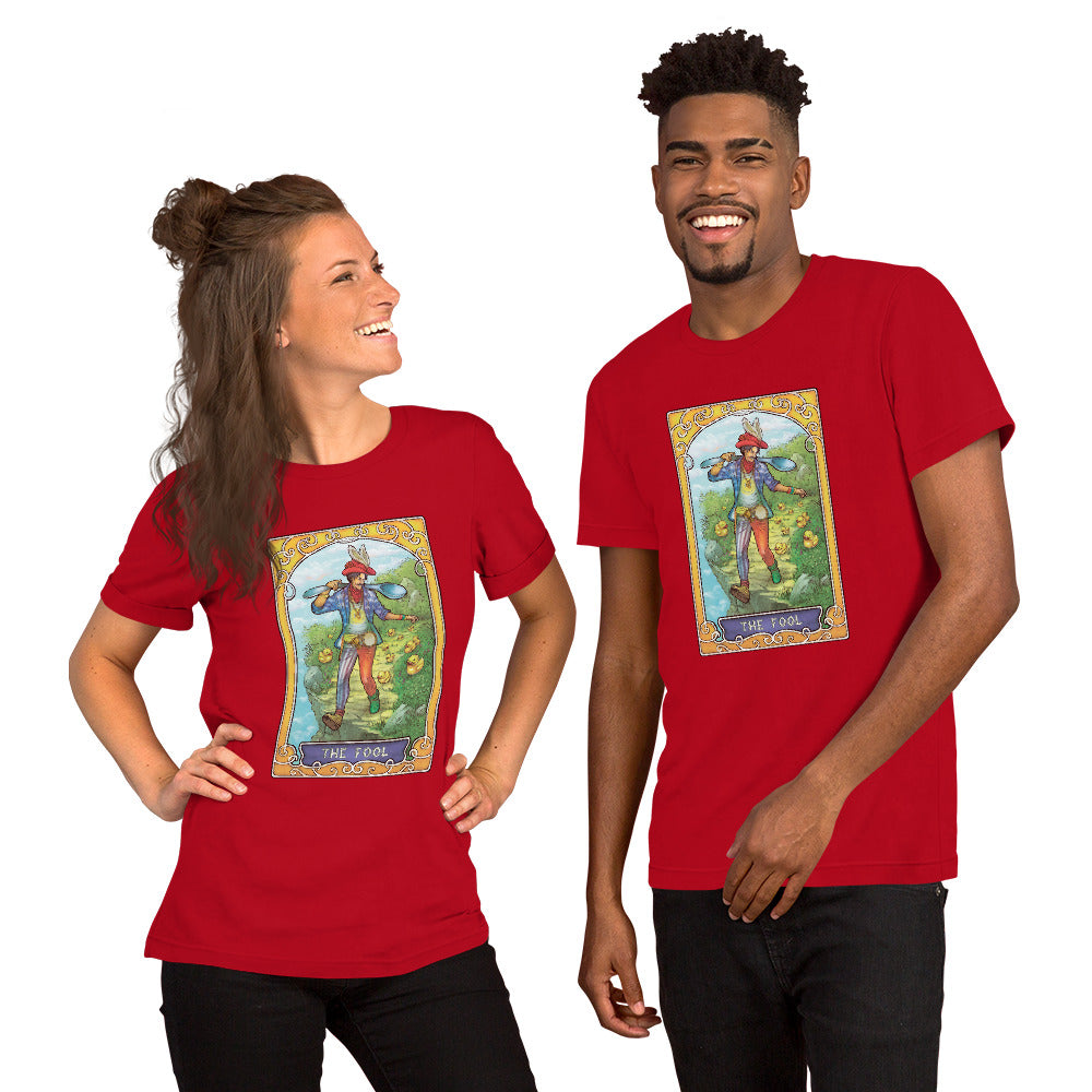 The Fool Tarot Card Unisex T-Shirt - Colors