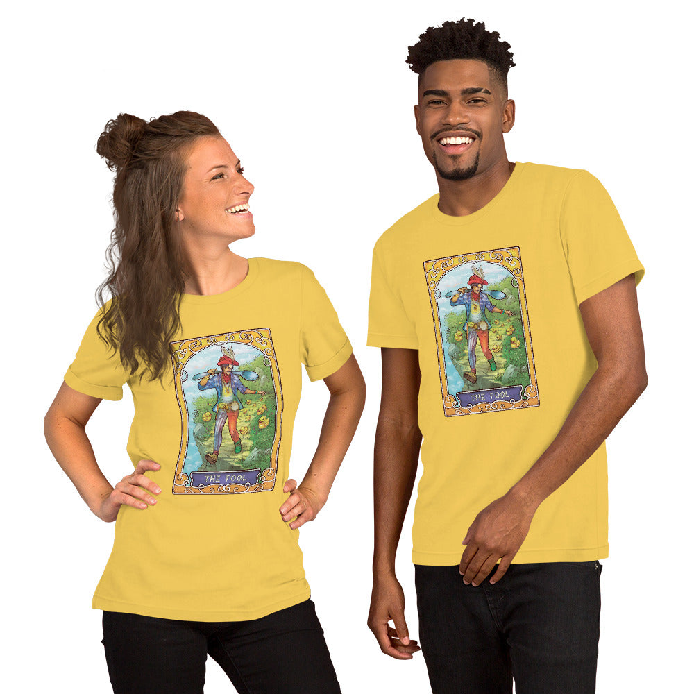 The Fool Tarot Card Unisex T-Shirt - Colors