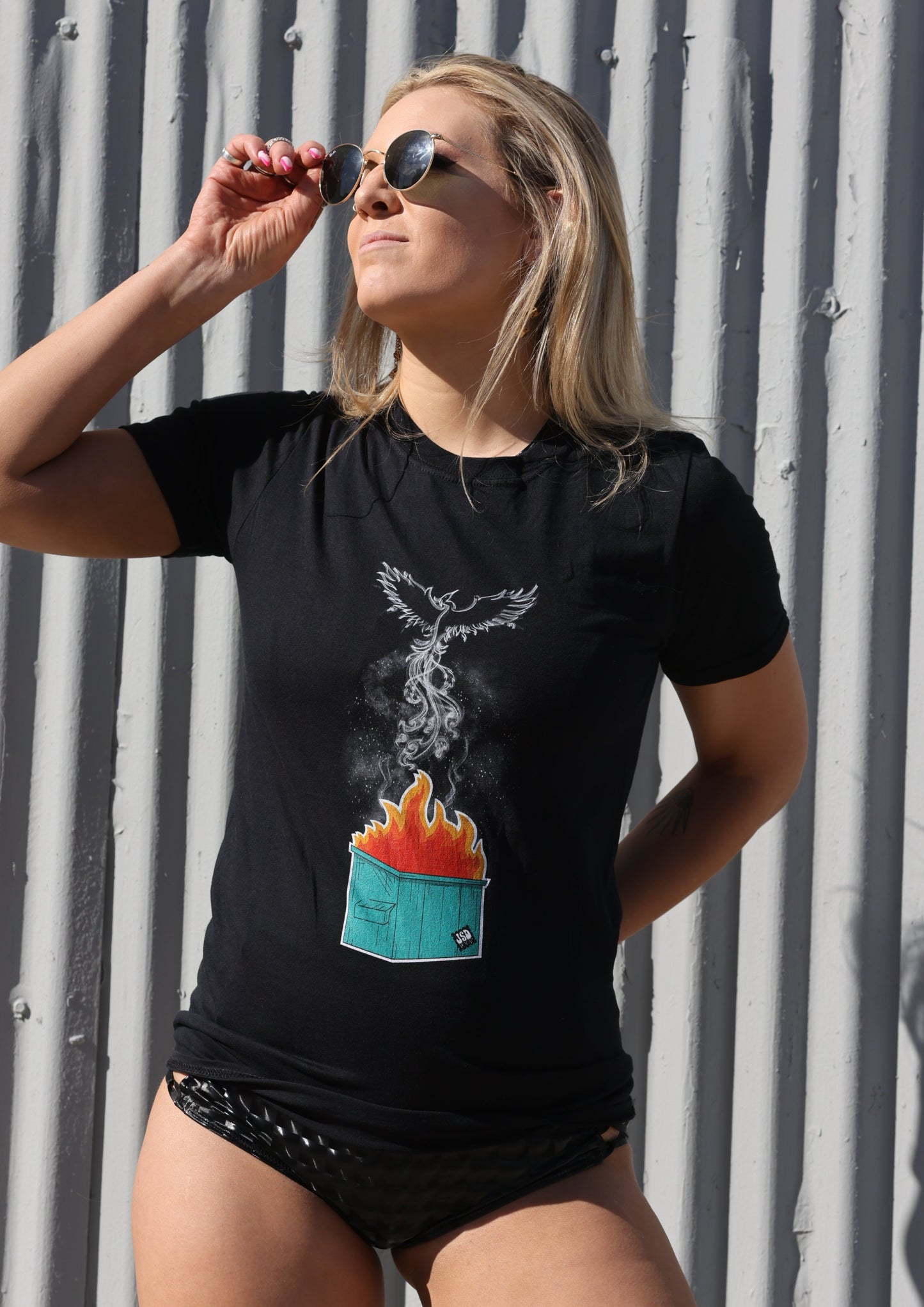 Phoenix Dumpster Fire Rising Unisex T-Shirt