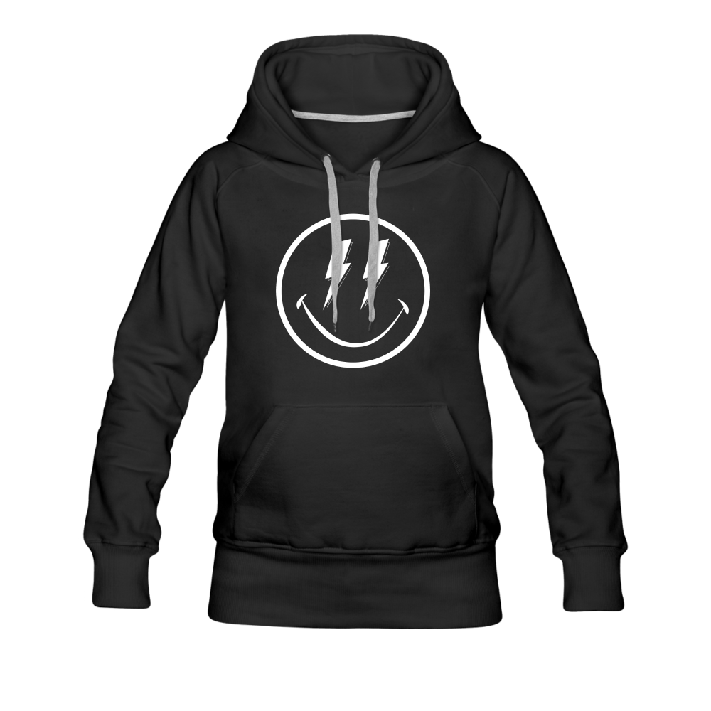 The Party Follows Me Trippy Hoodie - black