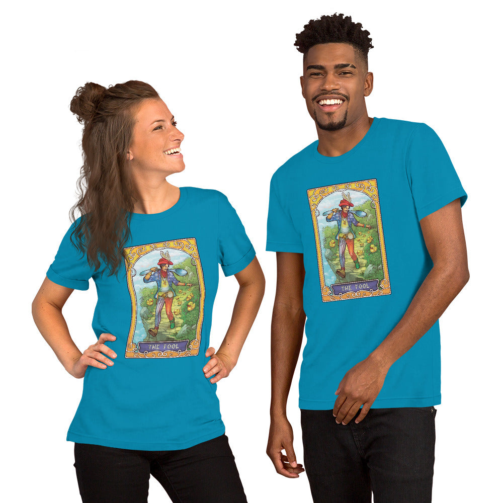 The Fool Tarot Card Unisex T-Shirt - Colors